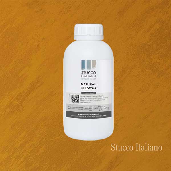 Mehiläisvaha viimeistely- ja suojakäsittelynä stucco-pinnalle – luonnollinen pintasuoja - Kivira