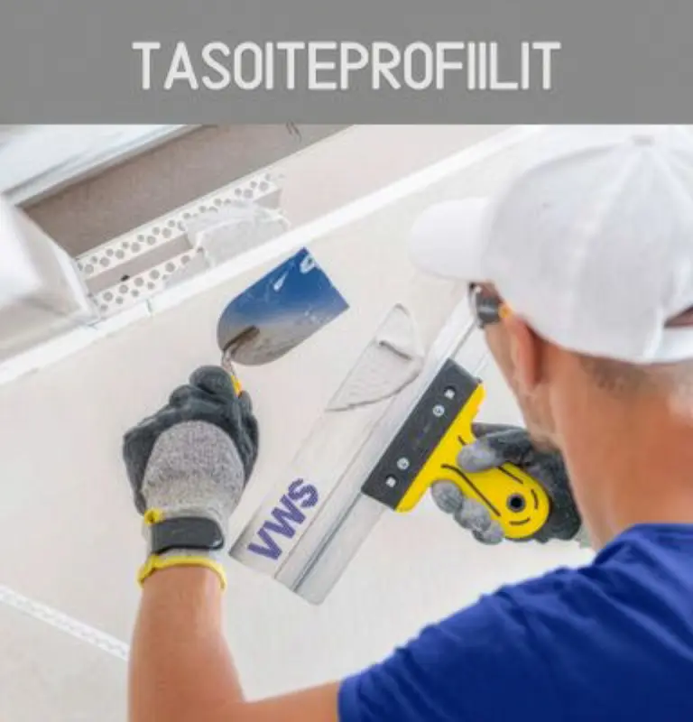 Tasoite ja sisärappausprofiilit - Kivira